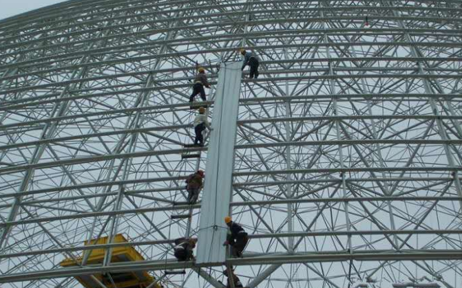 徐州网架装配好以后应当留神哪八项验收事件