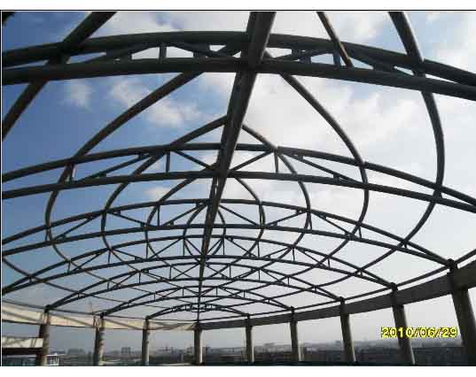 徐州中煤朔州宾馆管桁架工程
