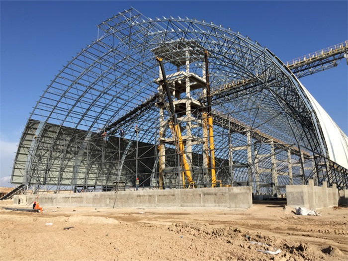 徐州煤机油桶翘工程网架