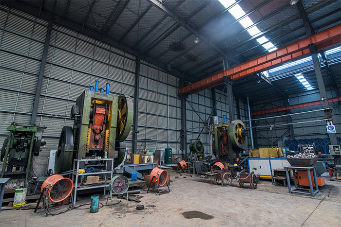 徐州网架配件-锥头加工车间